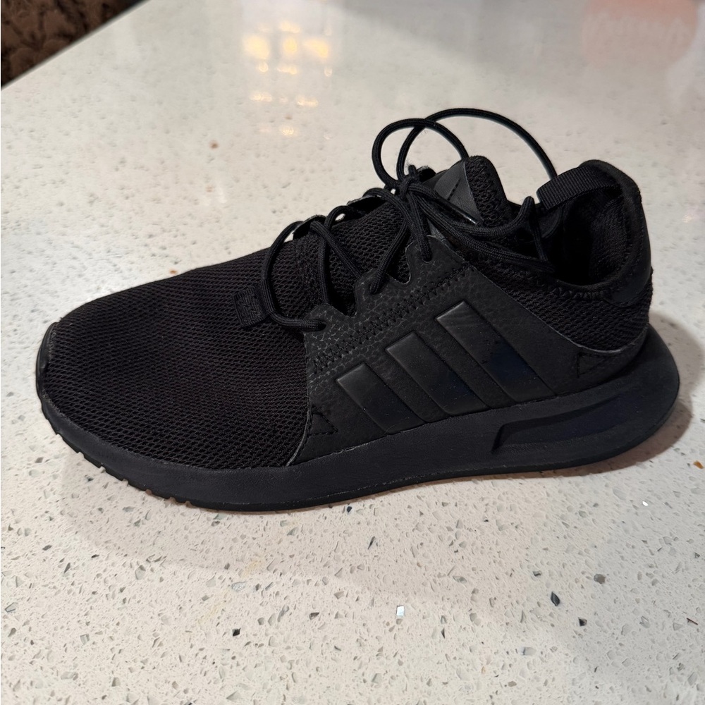 Unisex Adidas Black Athletic Sneakers